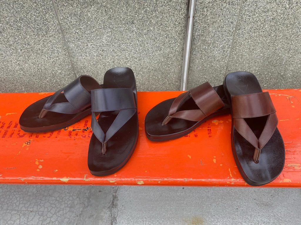 【mens Leather Strap Sandals】 Own Kyoto