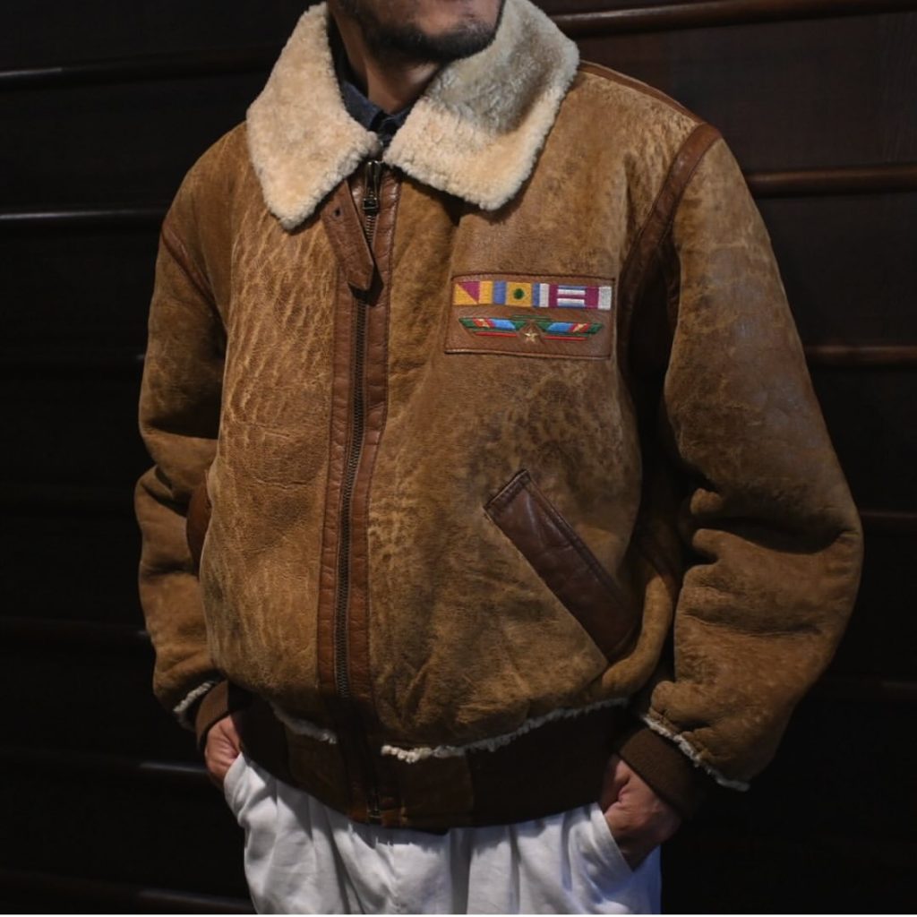 vintage Olmes Carretti design made in italy VAL mouton jacket