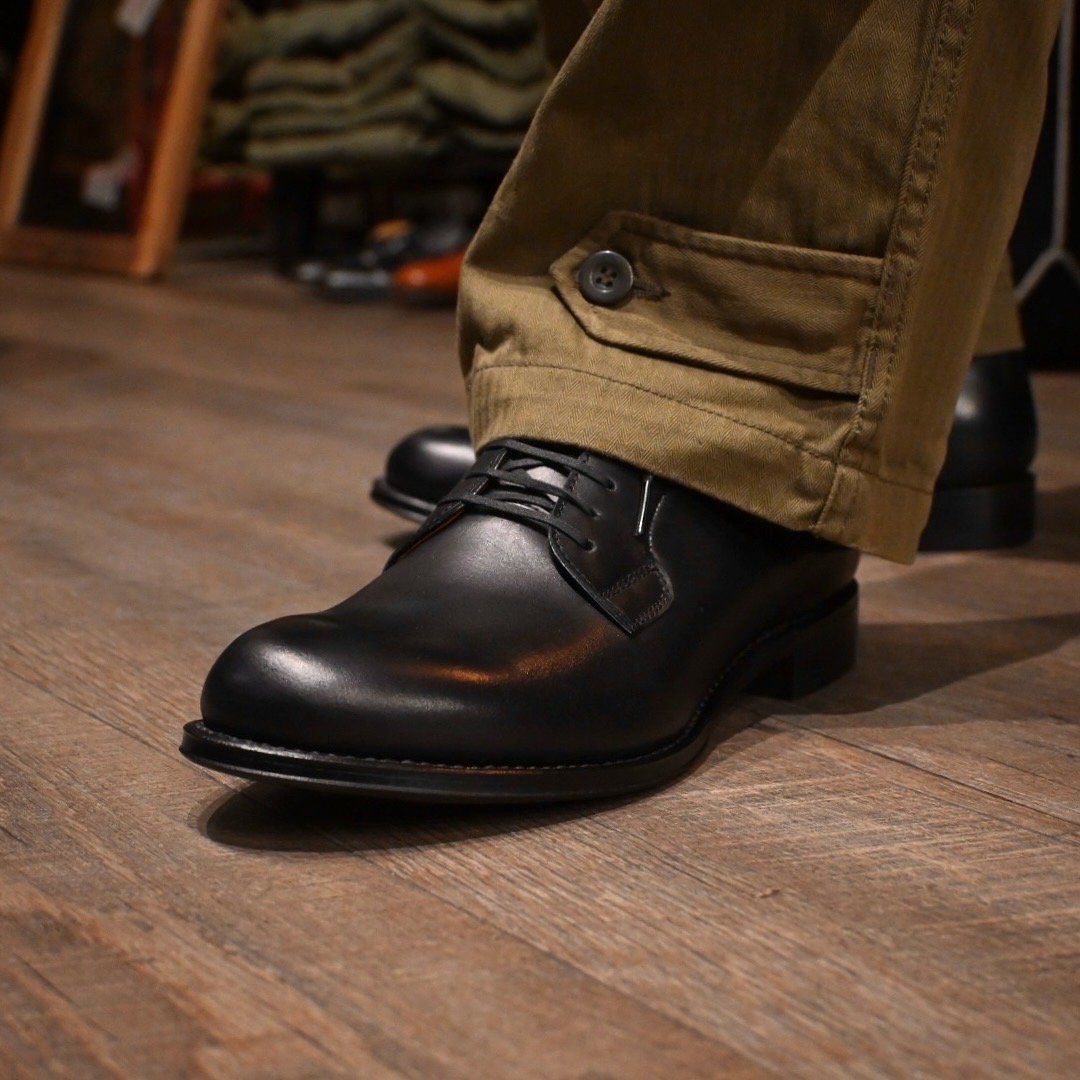 【さらにお値下げ中！】メキシコ製アートワーク☆レザー☆最後の晩餐 MILITARY COLLECTIONでは珍しい内羽根仕様 《SANDERS